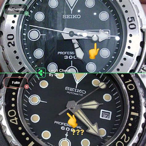 how to spot fake seiko divers watch|authentic seiko watch.